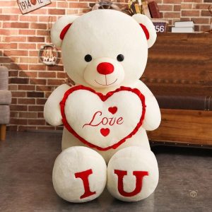 Géant ours en peluche, compagnon câlin