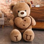 Doux ours en peluche géant pour tous les âges