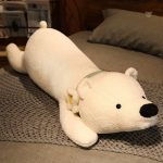 Ours en peluche géant polaire blanc