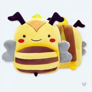 Peluche abeille sac à dos doux pour enfants