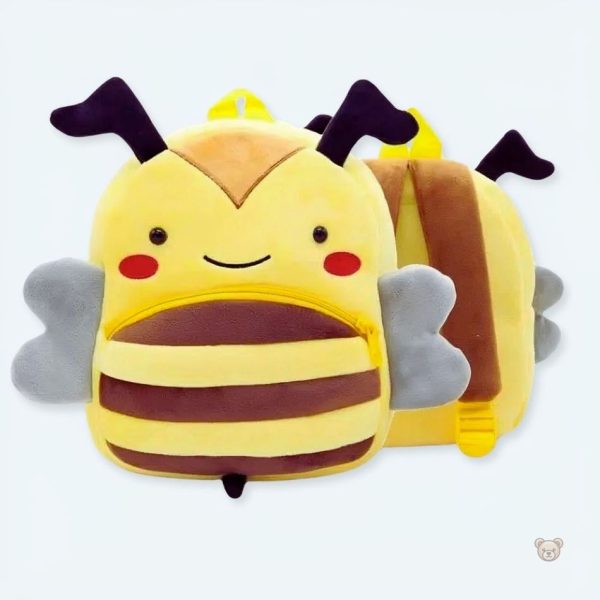 peluche-abeille-sac-a-dos-doux-enfant-ludique-1 Peluche abeille sac à dos doux pour enfants