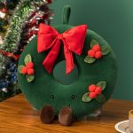 Peluches de Noël variées pour une ambiance chaleureuse