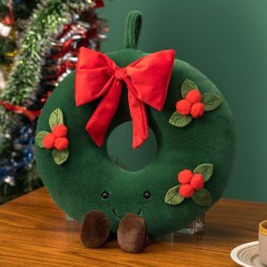 Peluches de Noël variées pour une ambiance chaleureuse