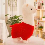 Alpaga doux en peluche pour les câlins