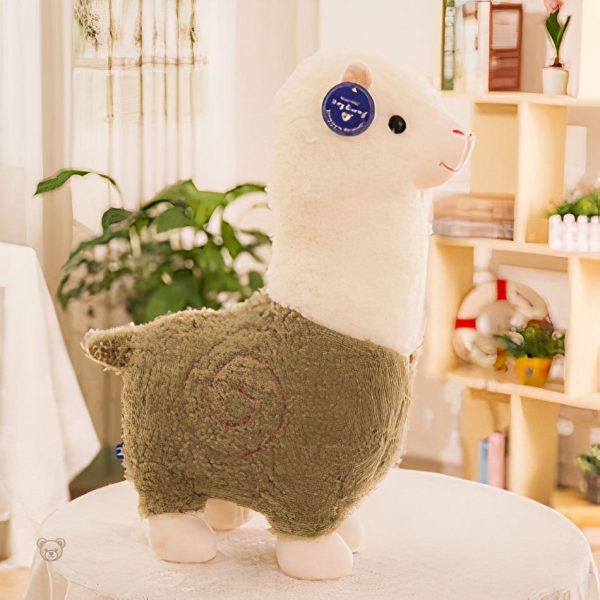 Robe colorée pour peluche alpaga enfant