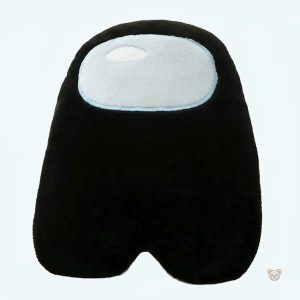 Peluche noire douce Among Us