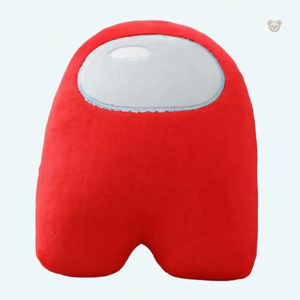 peluche-among-us-rouge-douce-compagnon-jeu-calin-spacieux-1 Peluche Among Us rouge douce et spacieuse pour câlins