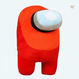 Peluche Among Us rouge douce pour enfants