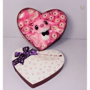Coffret romantique avec peluche Angel douce et tendre