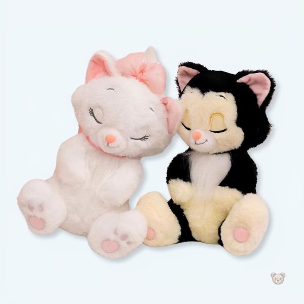 peluche-aristochats-douce-caline-blanche-ou-noire-1 Peluche douce des Aristochats en version blanche câline