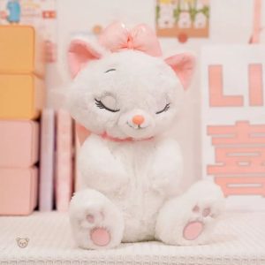 Peluche noire des Aristochats, idéale pour les câlins