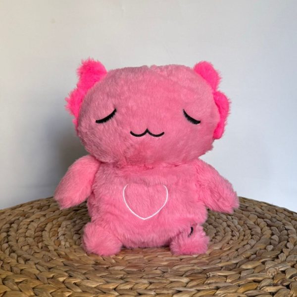 Veilleuse en peluche axolotl, idéale pour les bébés