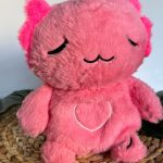 Peluche musicale rose pour une ambiance sereine