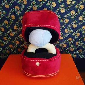 Cadeau tendre Saint-Valentin, peluche en forme de bague