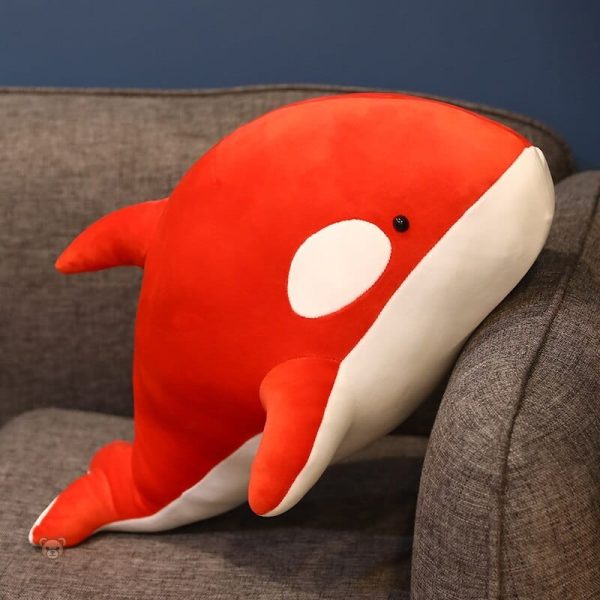Jouet en peluche baleine pour enfants