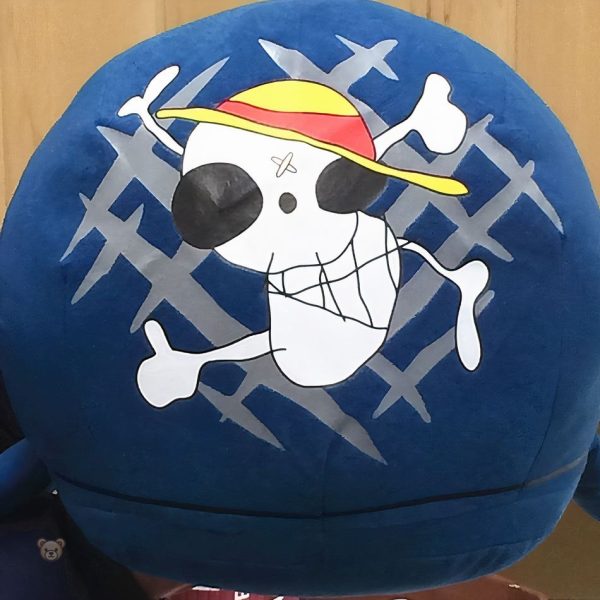 Peluche Laboon, compagnon doux pour les fans de One Piece