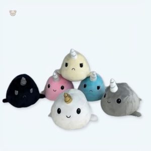 Peluche licorne baleine douce et magique