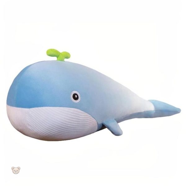 Peluche baleine douce, design pastel pour une ambiance apaisante