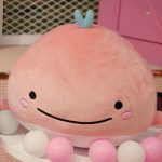 Baleine rose douce, parfaite pour le confort et l'amusement