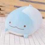 Peluche baleine squishmallow bleu clair
