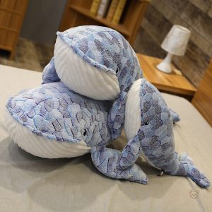 Peluche baleine douce et câline pour les enfants