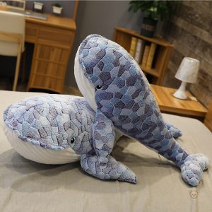Baleine en peluche, idéale pour les câlins et le réconfort