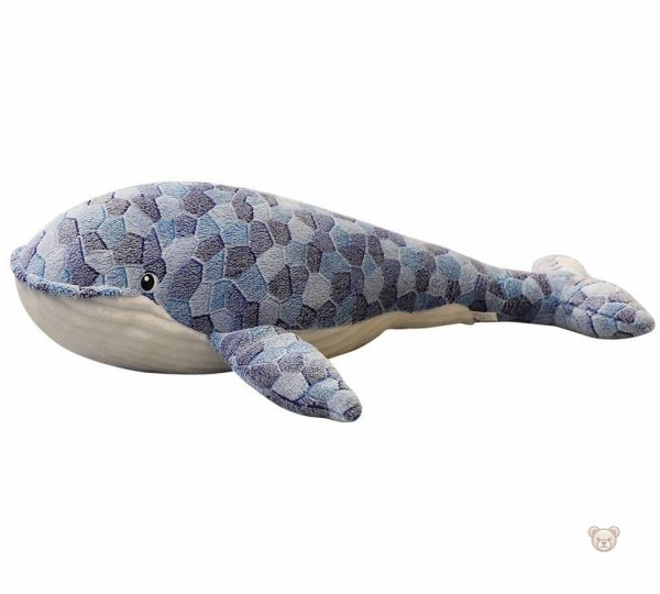Douce peluche baleine, parfaite pour décorer une chambre d'enfant