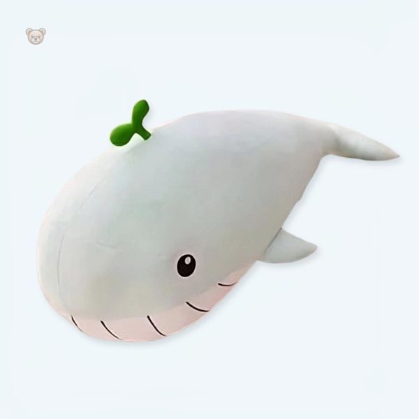 peluche-baleine-vert-pastel-oreiller-doux-calin-ocean-1 Peluche baleine vert pastel