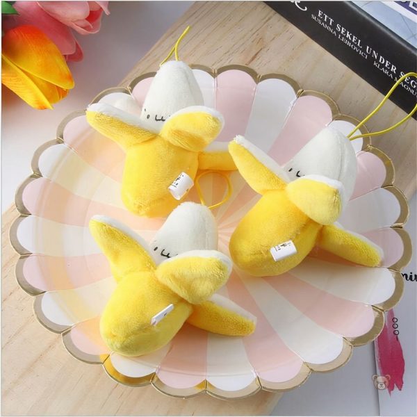 Peluche originale en forme de banane