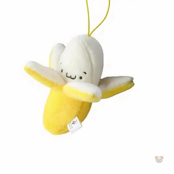 Cadeau original peluche banane tendre