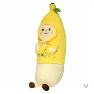 Doudou banane douce, compagnon de jeu pour enfants