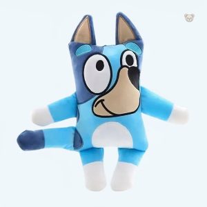 Peluche Bluey douce pour enfant, compagnon de jeu