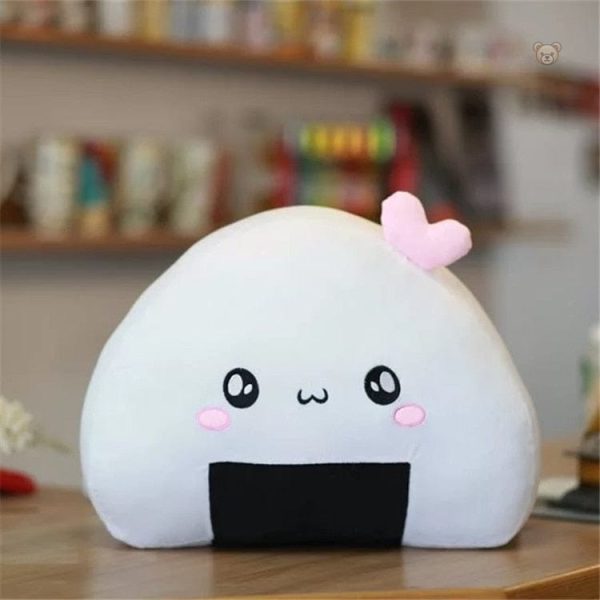 Peluche réconfortante bol de riz, texture squishy