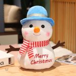 Cadeau Noël : peluche bonhomme de neige