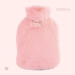 Bouillotte douce en peluche pour se réchauffer
