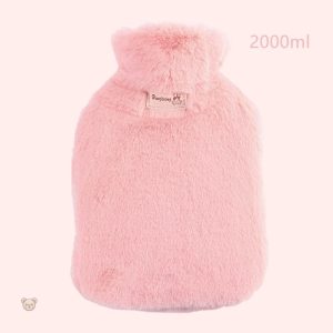 Bouillotte douce en peluche pour se réchauffer