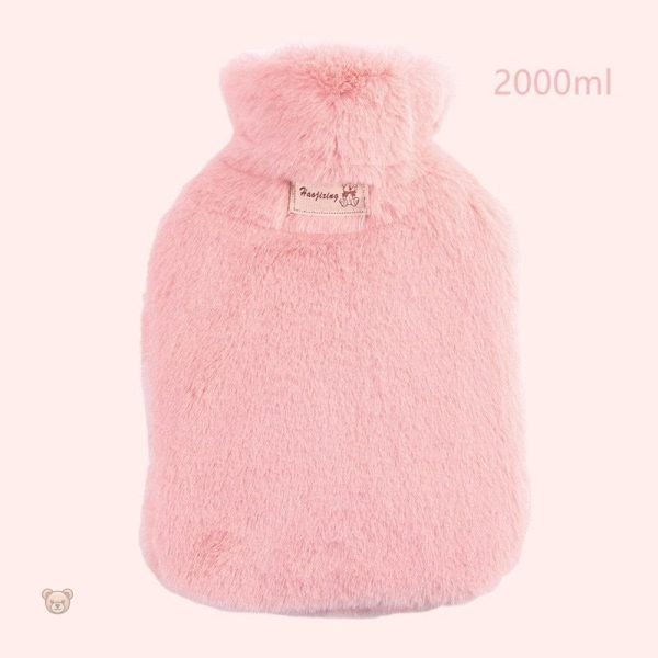 Bouillotte douce en peluche pour se réchauffer