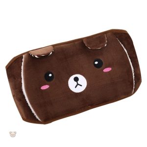 Bouillotte peluche ours, chaleur apaisante et câline
