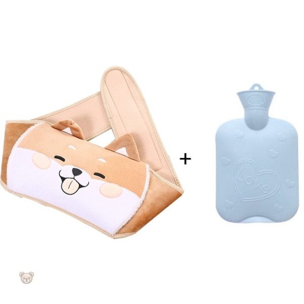 peluche-bouillotte-ceinture-shiba-1 Peluche bouillotte ceinture shiba, confort et chaleur réunis