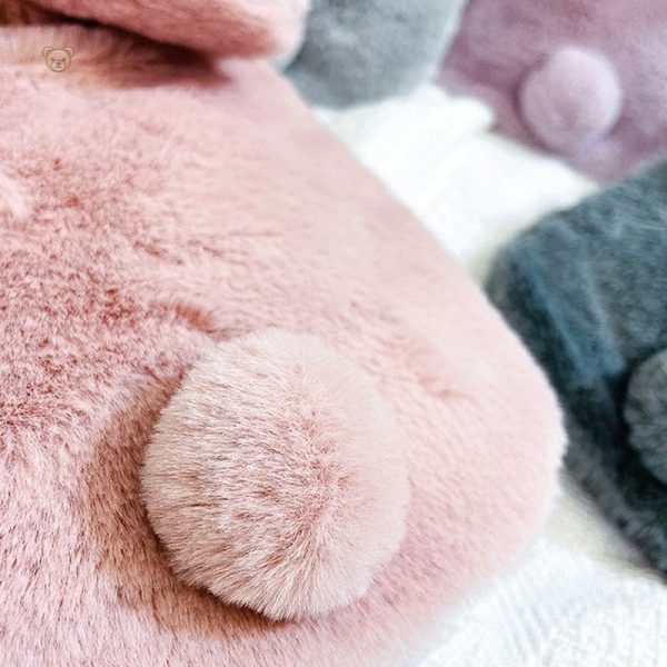 Bouillotte peluche lapin, compagnon chaleureux