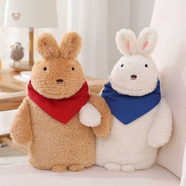 peluche-bouillotte-lapin-a-fourrure-chaud-1 Peluche bouillotte lapin à fourrure douce et chaleureuse