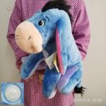Bourriquet en peluche géante, accessoire de jeu et de confort