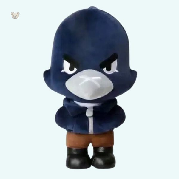 peluche-brawl-stars-crow-heros-doux-collection-enfant-1 Peluche douce Crow Brawl Stars pour enfants
