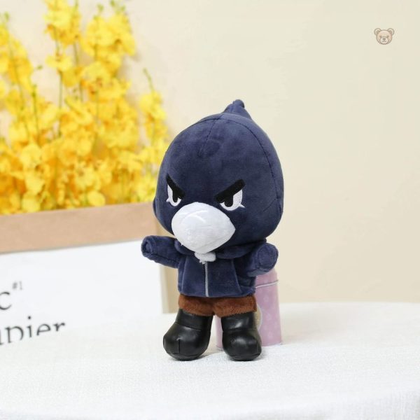 Peluche héros Brawl Stars Crow, collection pour enfants