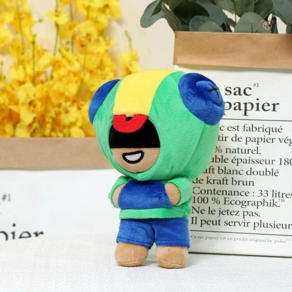 Collection de peluches Brawl Stars, Spike et Léon pour les fans