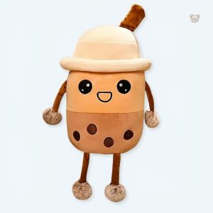 Peluche kawaii bubble tea moelleux pour la décoration de chambre