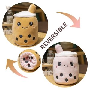 Jouet en peluche bubble tea pour enfants et adultes