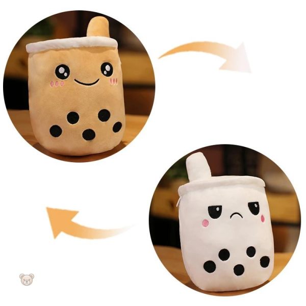 Jouet en peluche mignon en forme de bubble tea