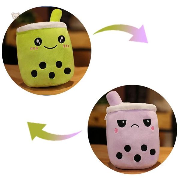 Accessoire ludique en peluche pour les petits fans de bubble tea