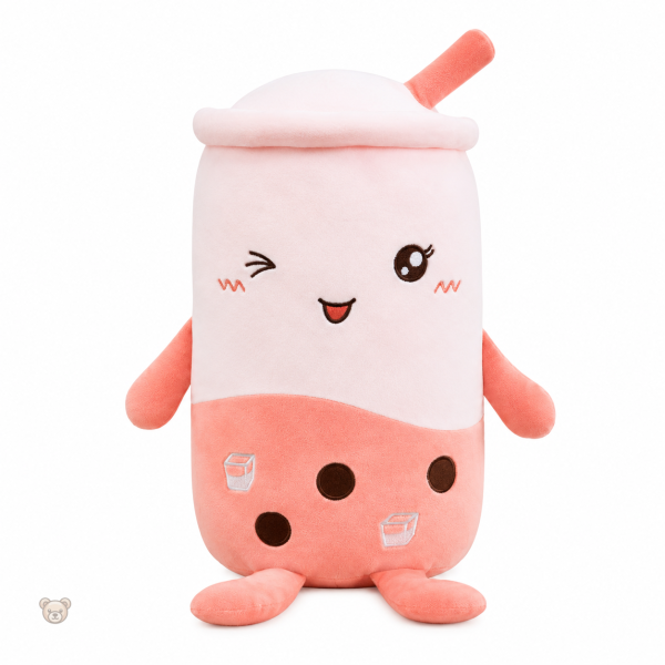 Mignonne peluche bubble tea en peluche douce